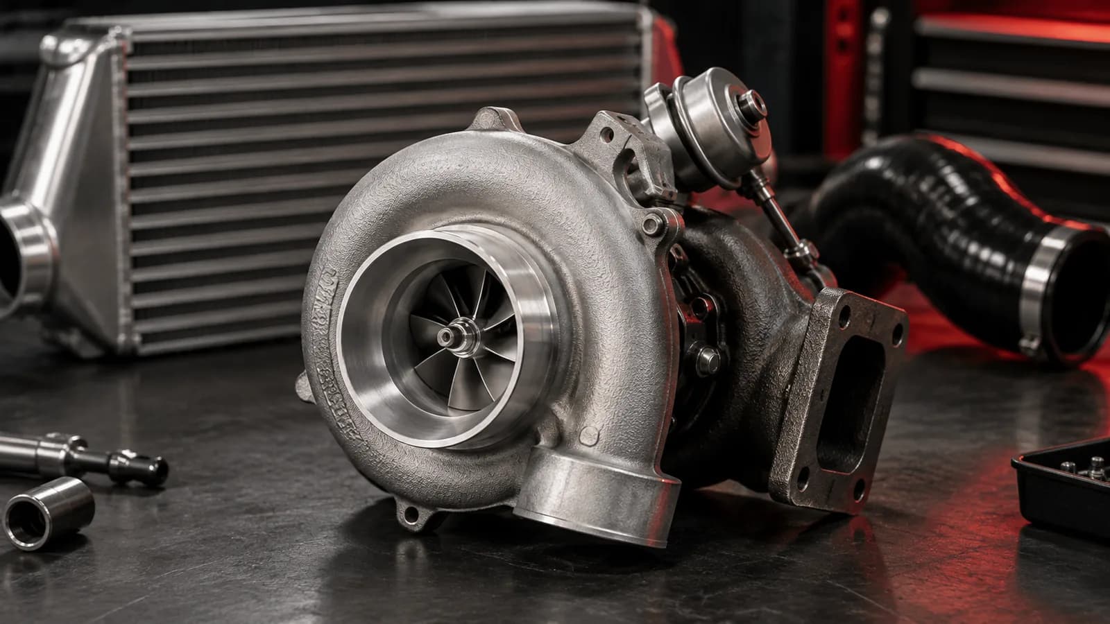 Turbo, intercooler ve hava hattı donanımları