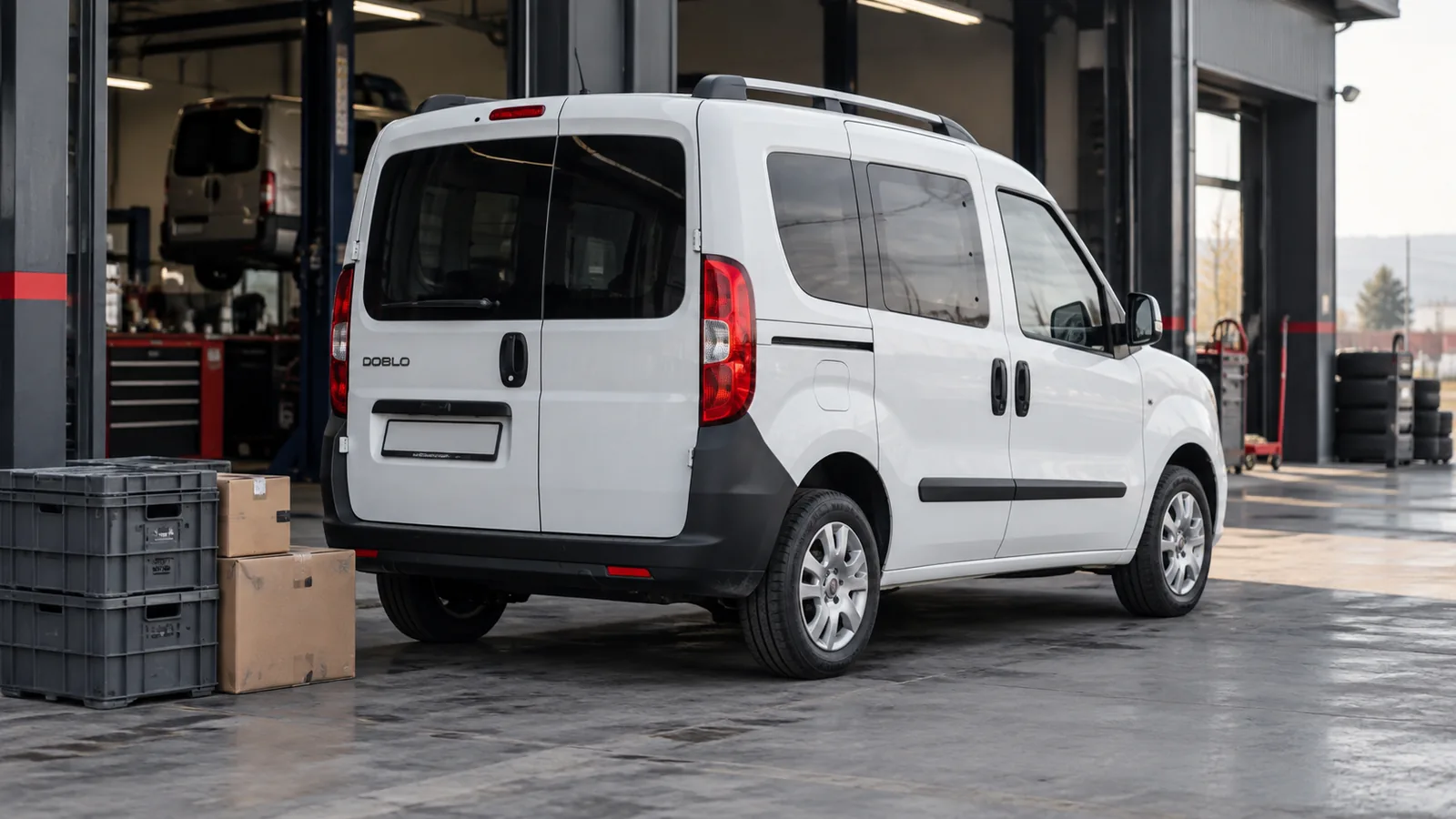 Fiat Doblo için ticari kullanım sahnesi
