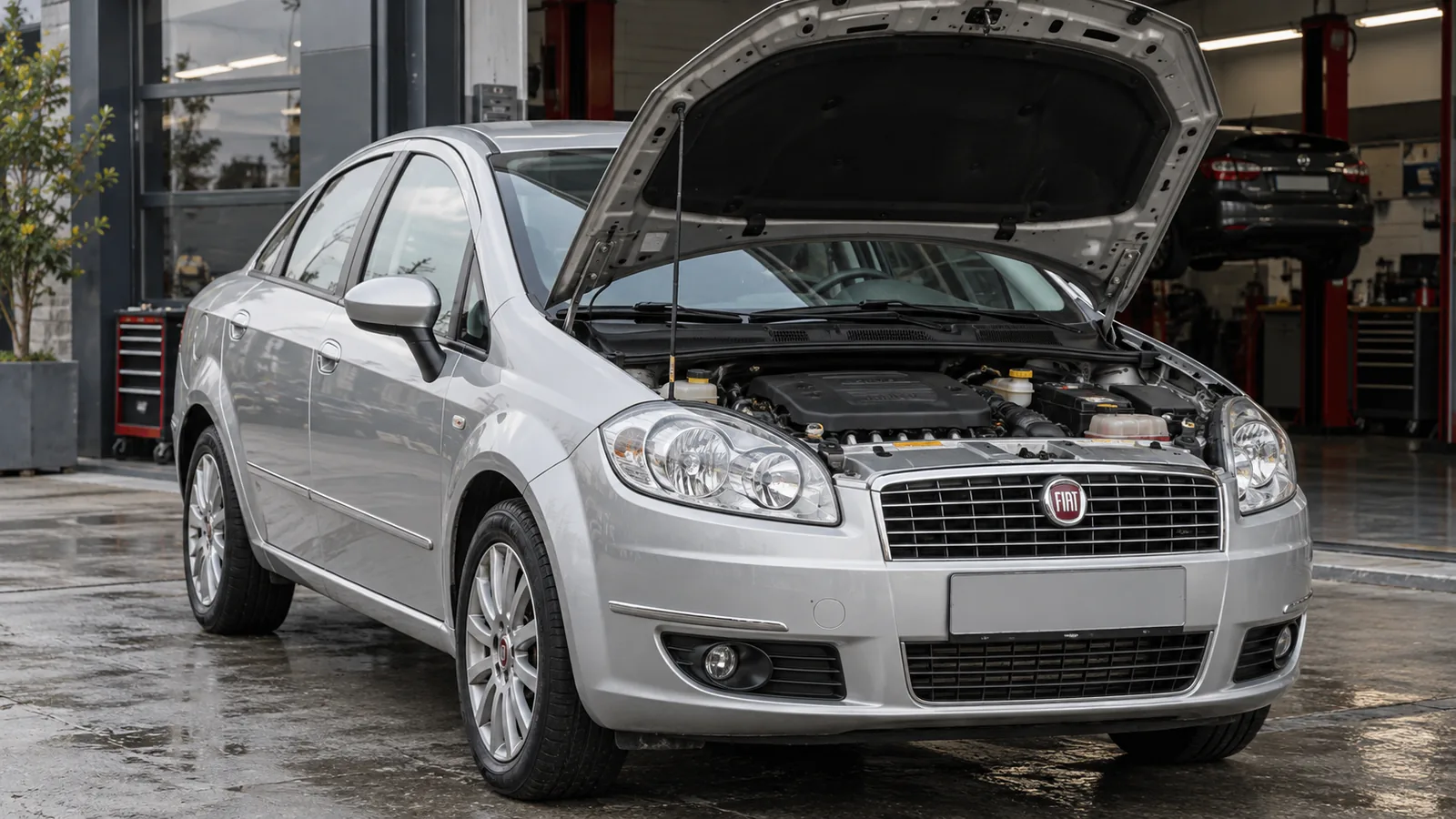 Fiat Linea için motor kontrol sahnesi